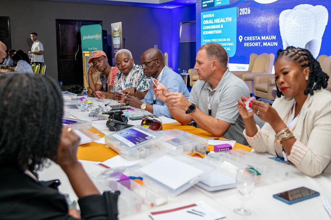Dental professionals participating in hands-on congress learning